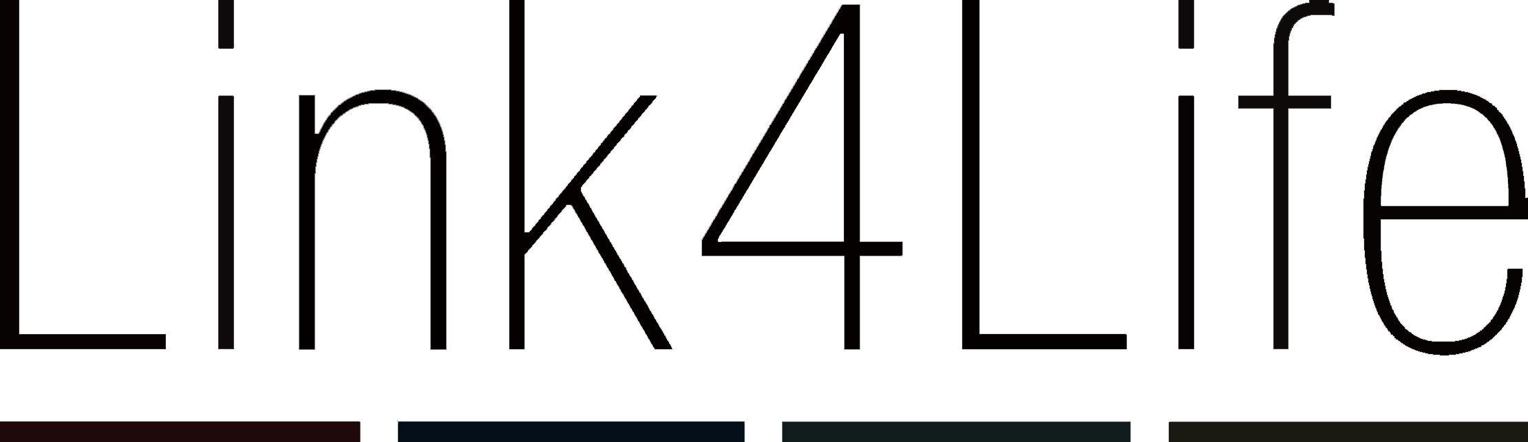 Link 4 Life (Black Logo)