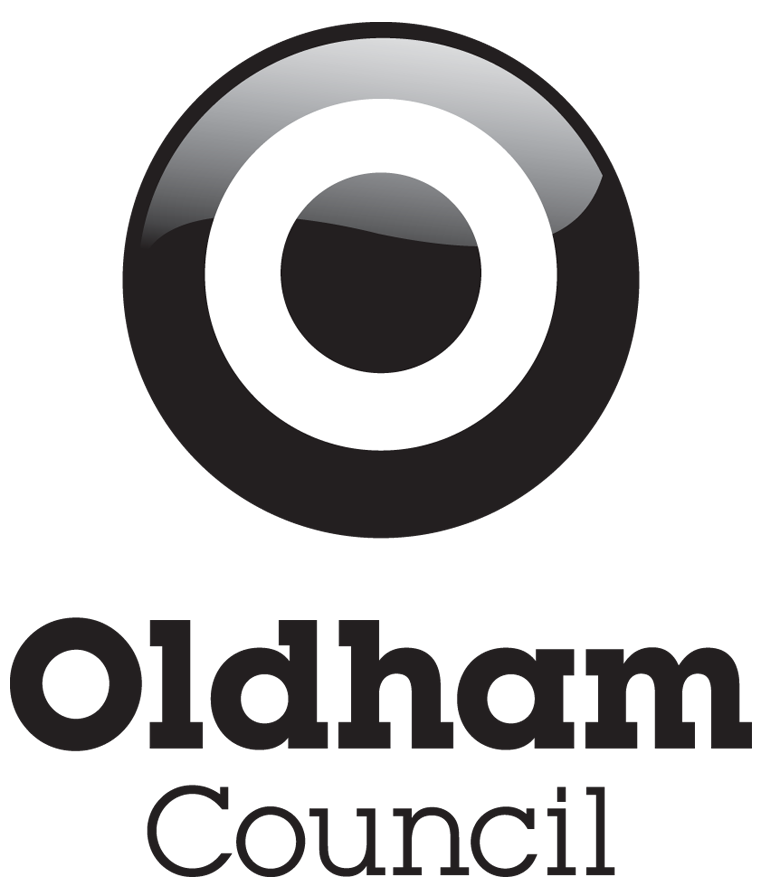 Oldham Council (Black Logo)