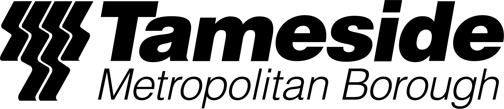 Tameside (Black Logo)