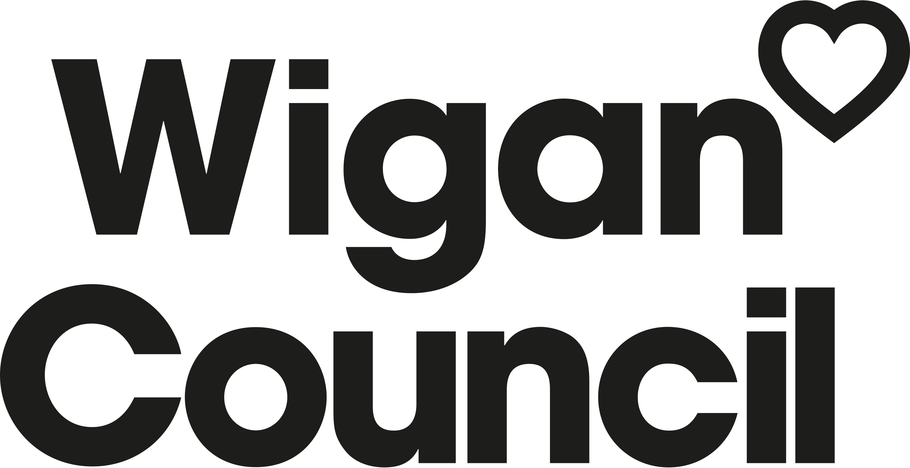 Wigan Council (Black Logo)